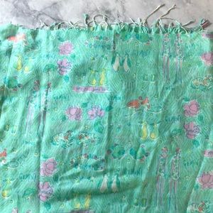 Lilly Pulitzer Gemini scarf new without tags